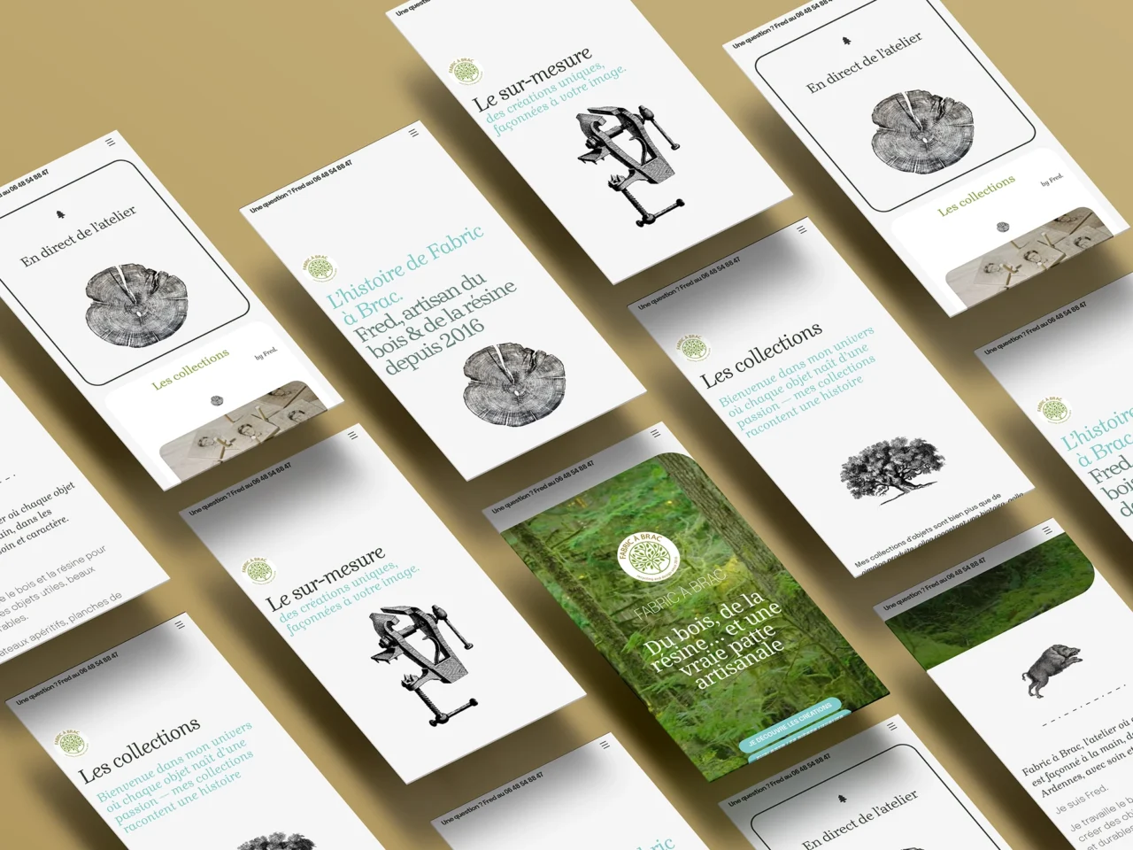 Webdesign - Website Fabric-à-brac